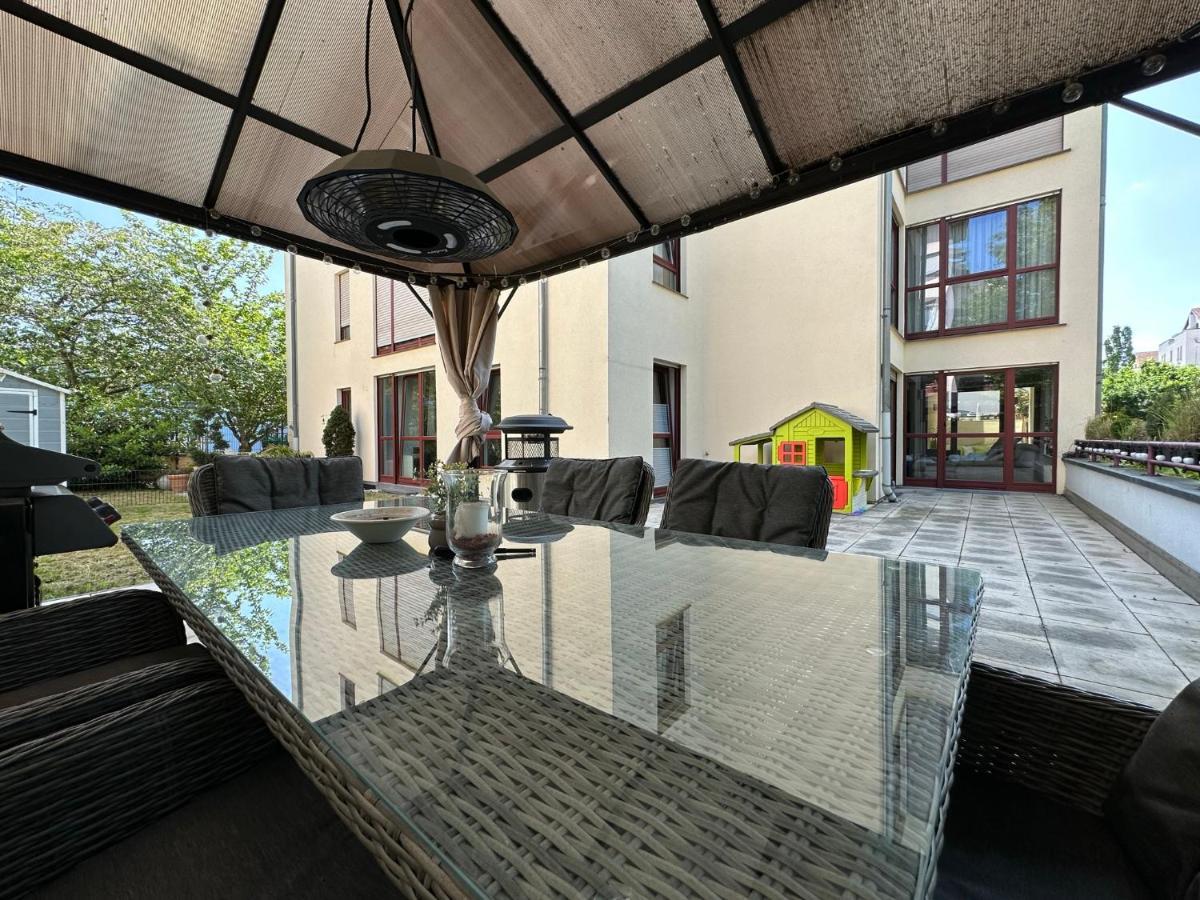 Fhv01 - Ferienwohnung 100M² 6 Personen Garten Und Terrasse 2X Wc Taucha Zewnętrze zdjęcie